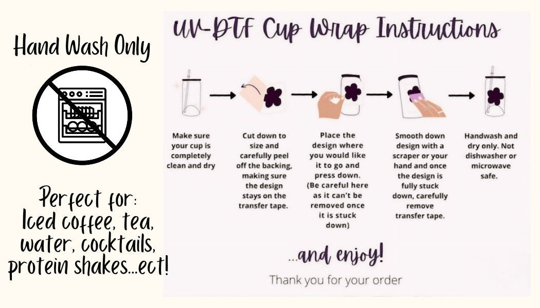 Aesthetic Circles UV DTF 16 oz wrap